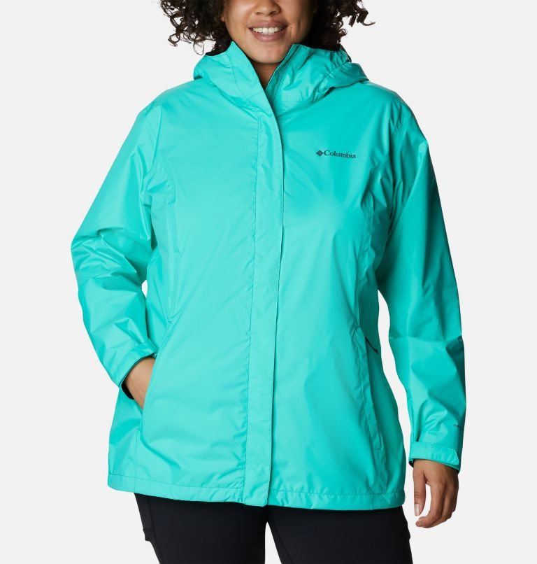 Women\'s Columbia Arcadia II Jackets Turquoise | Plus Size CA-YAC0L